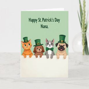 Festive Animals Greeting Card