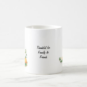 Festive autumn pumpkins mug