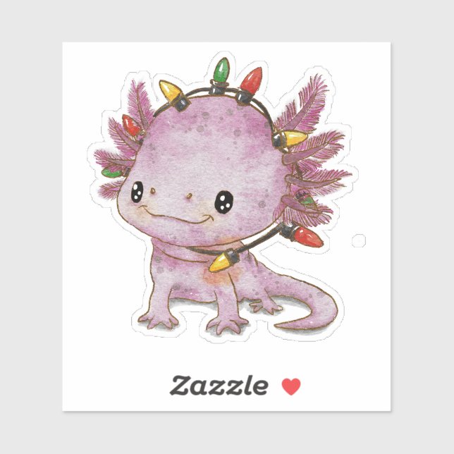 Festive Axolotl  (Sheet)