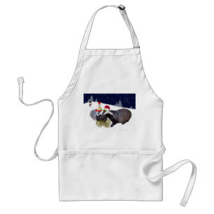 Festive Badgers Apron