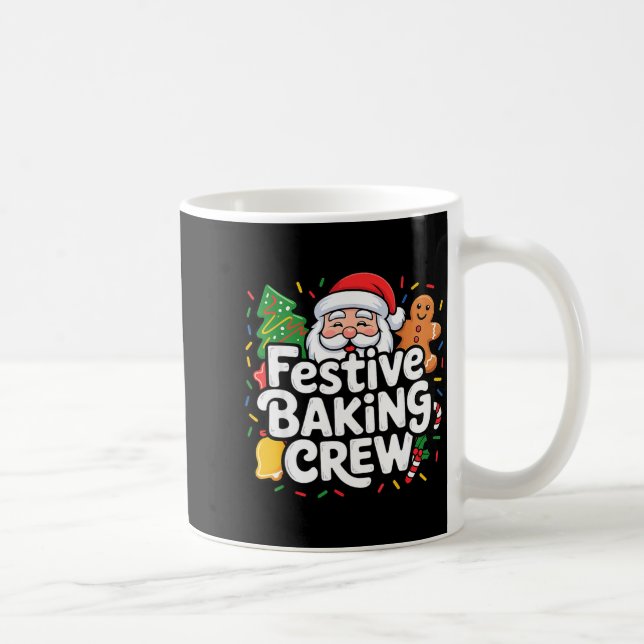 Festive Baking Crew Soft Palette Holiday Family Ch Coffee Mug (Right)