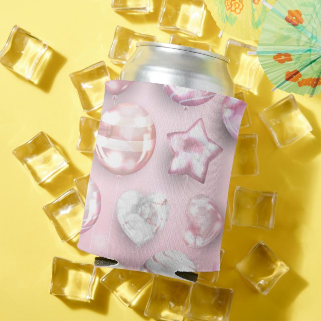 Festive Balloon Can Cooler (In Situ Summer)