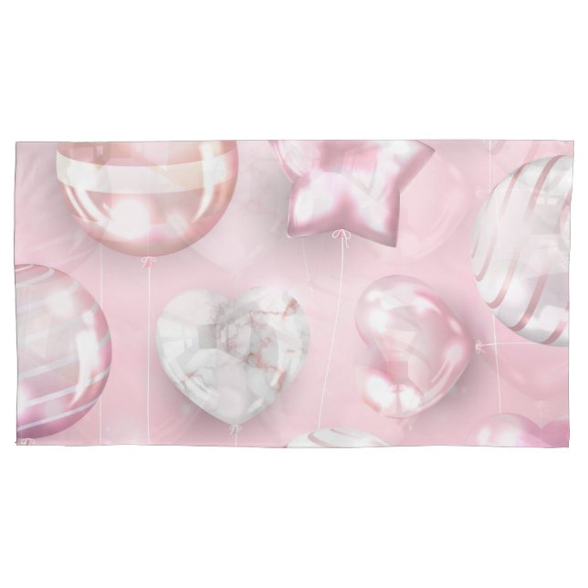 Festive Balloon Pillowcase (Front)