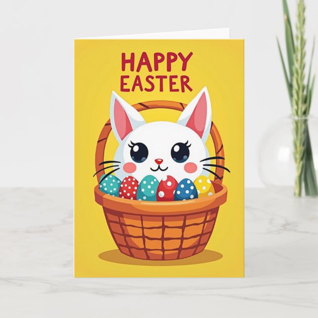Festive Basket Creature Card (Front)