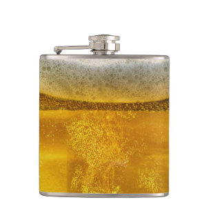 Festive Beer Galaxy a Celestial Quenching Hip Flask