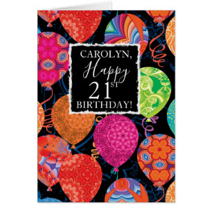 Festive Birthday Balloons For Her