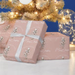 Festive Blush Pink Gold Nutcracker Christmas Dark Wrapping Paper<br><div class="desc">Wrap your holiday gifts in style with our exclusive Pink and Gold Nutcracker Christmas Wrapping Paper. Perfect for adding a touch of elegance and festivity to your holiday season, this high-quality wrapping paper features a unique design with classic Nutcracker motifs in a stunning pink and gold colour scheme. Ideal for...</div>