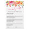 Festive Bright Flowers Citrus Bridal Shower Game