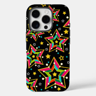 Festive Bright Merry Holiday Star iPhone 16 Pro Case