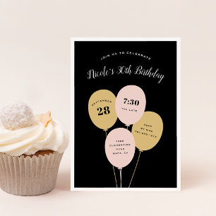 Festive Bunch   Birthday Party Invitation