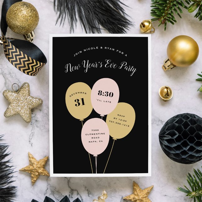 Festive Bunch | New Year's Eve Party Invitation (Creator Uploaded)