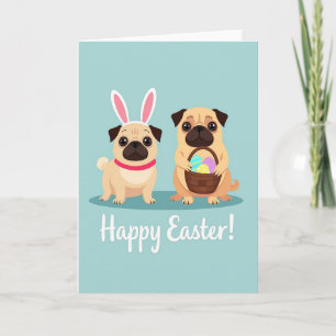 Festive Canine Spring Card