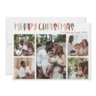 Festive Casual Colourful Christmas Five Photo