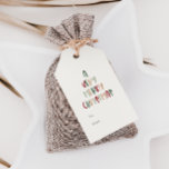 Festive Casual Colourful Christmas to from Gift Tags<br><div class="desc">These festive casual colourful Christmas to from gift tags are perfect for your fun, creative, bright Christmas. Their unique, playful modern font in red, boho tan, and light and dark green, make for a happy seasonal feel. If your looking to brighten up your loved ones' dark winter with some cute...</div>