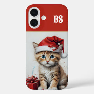 Festive Cats in Christmas Costumes - Holiday Vibes iPhone 16 Case