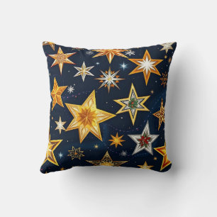 Festive Celestial Wonders Cushion