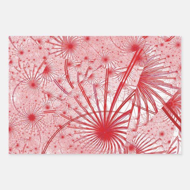 Festive Chaos Wrapping Paper Sheet (Front 2)