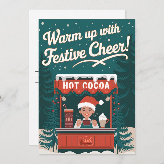 Festive Cheer - Christmas Card (Front/Back)