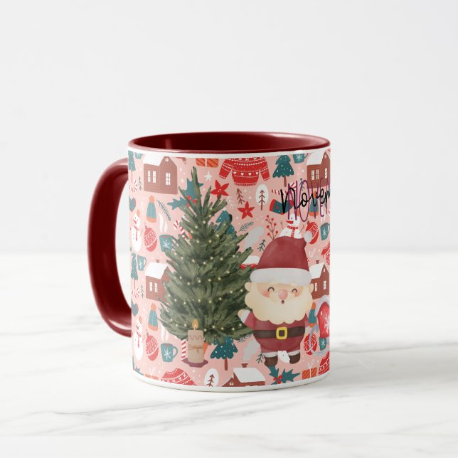 Festive Cheer: Your Perfect Christmas Mug (Front Left)