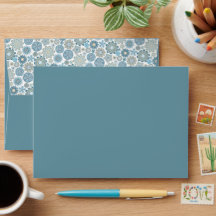 Festive Chic Floral Mandala Snow Flakes Pattern