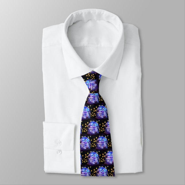 Festive chic tie (Tied)