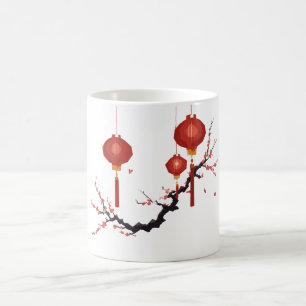 Festive Chinese Lanterns Mug
