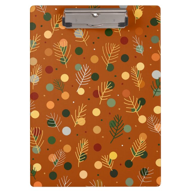 Festive Christmas and New Year clipboard (Front)