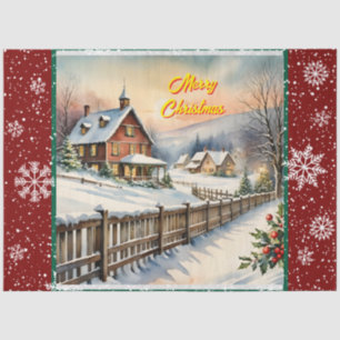 Festive Christmas Beautiful Modern Collection Tissue Paper