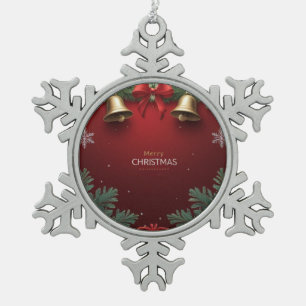 Festive Christmas Bells and Ornaments design 