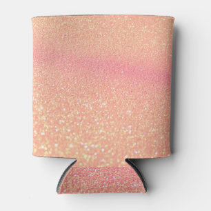 Festive Christmas: Elegant Bokeh Background Can Cooler