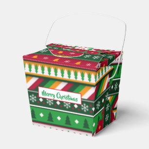 Festive Christmas Favour Box