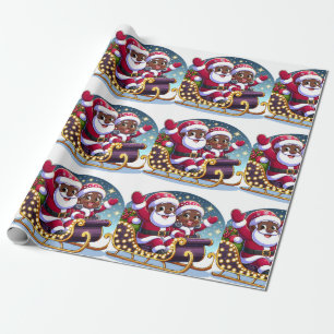 Festive Christmas Flight- Christmas Wrapping Paper