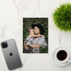 Festive Christmas Foliage Frame Happy Holidays