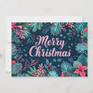 Festive Christmas Gift Greeting Card