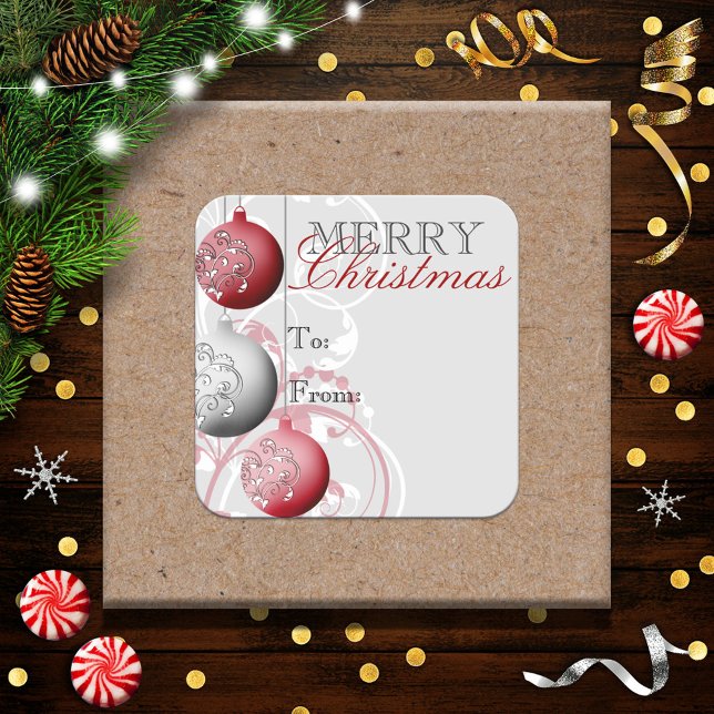 Festive Christmas Gift Tag Sticker (Creator Uploaded)