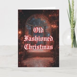 Festive Christmas House Holiday Card