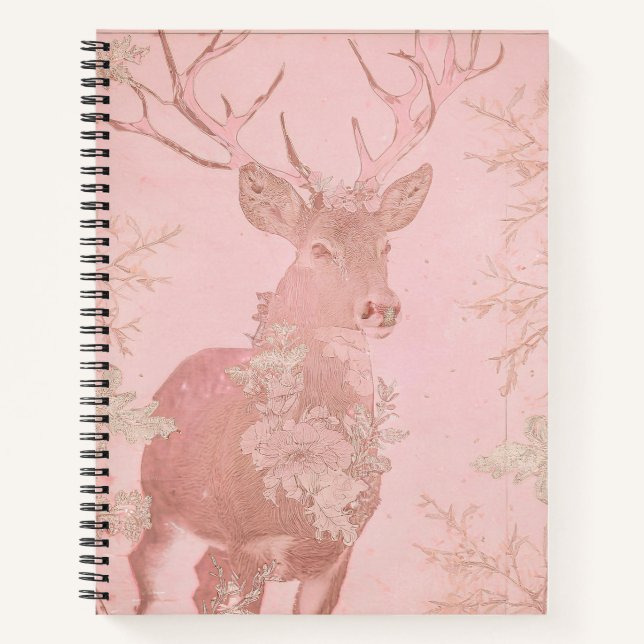 Festive Christmas Notebook – Holiday Journal (Front)