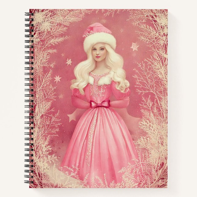 Festive Christmas Notebook – Holiday Journal (Front)