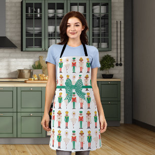 Festive Christmas Nutcracker Ballerina Apron