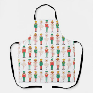 Festive Christmas Nutcracker Christmas Apron