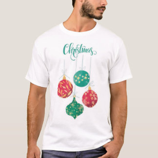 Festive Christmas Ornament Design T-Shirt