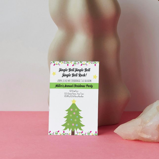 Festive Christmas Party Invitation (Creator Uploaded)