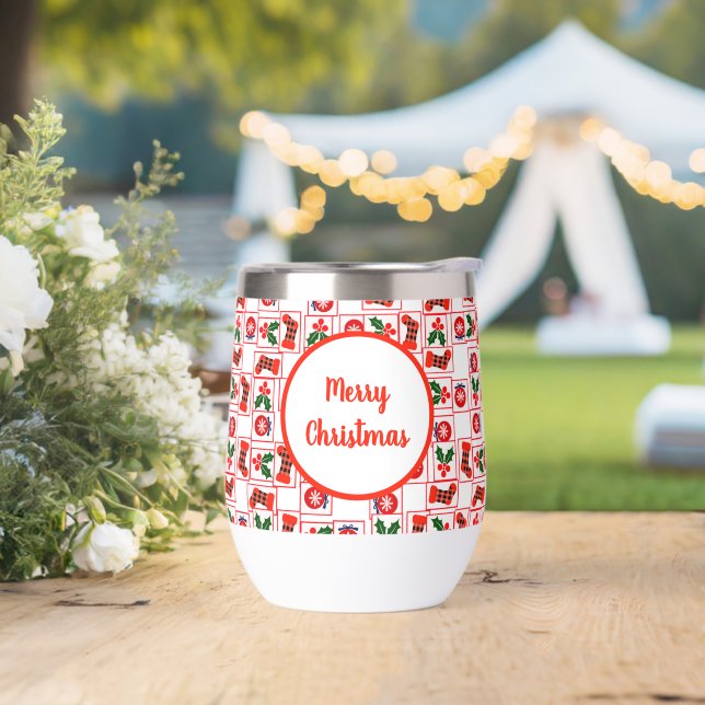 Festive Christmas pattern (Wedding)