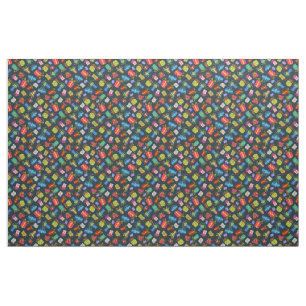 Festive Christmas Pattern Fabric