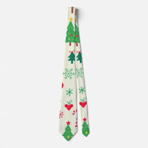 Festive Christmas Pattern Tie