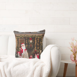 Festive Christmas Pillow