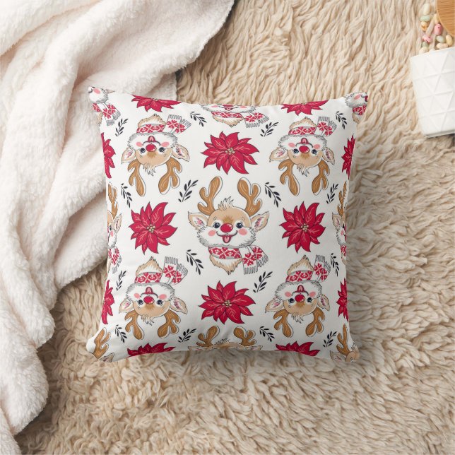 Festive Christmas Pillow Covers for Decor 2026 (Blanket)