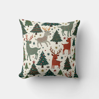 Festive Christmas Pillow Cushion