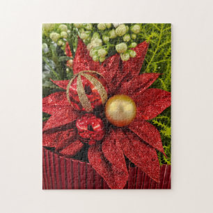 Festive Christmas Plants Puzzle
