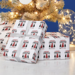 Festive Christmas Santa approved Wrapping Paper